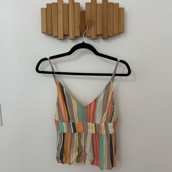 O'Neill Tops - NWOT Women’s O'Neill Multicolor Striped Camisole, Size S
